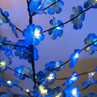 MEMORIES INSITE " Blue Blossom Tree Light "Decorative LED Tree for Home Decor Living Room Bedroom Festive Decoration