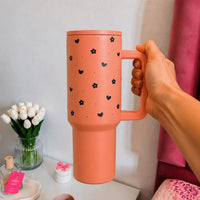 Peach Petals Tumbler