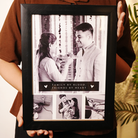 Personalized  BHAI DOOJ  Brother Sister Photo Frame Gift