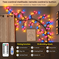 MEMORIES INSITE® BRANCH LIGHT MIX COLOUR CHERRY BLOSSOM TREE BRANCH LIGHTING