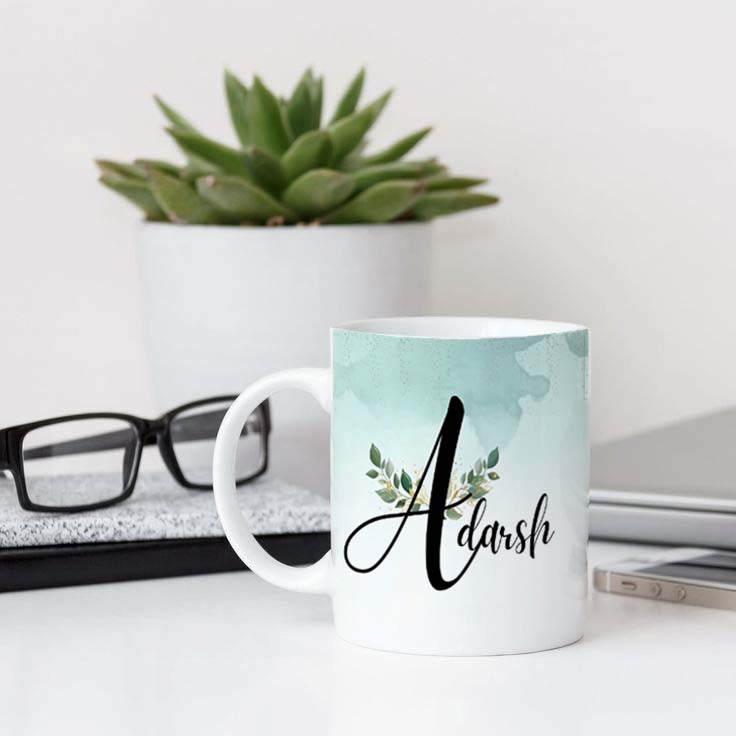 Customized Coffee Mug (Green)