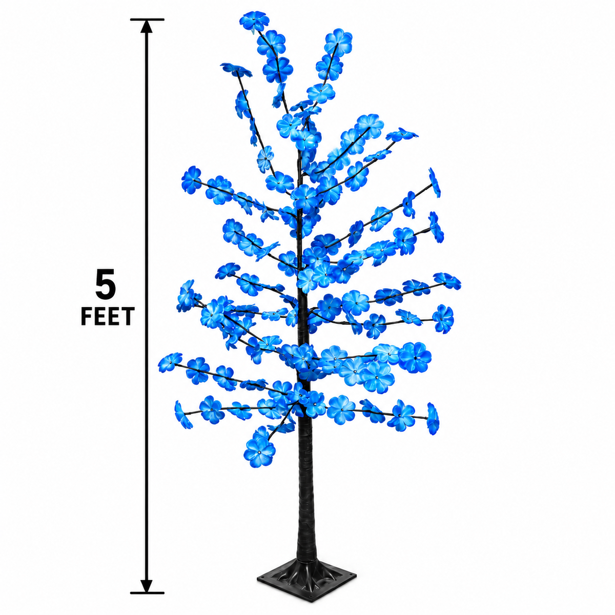 MEMORIES INSITE " Blue Blossom Tree Light "Decorative LED Tree for Home Decor Living Room Bedroom Festive Decoration