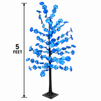 MEMORIES INSITE " Blue Blossom Tree Light "Decorative LED Tree for Home Decor Living Room Bedroom Festive Decoration