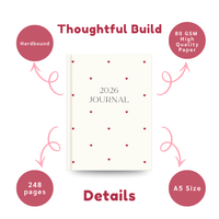 2026 Complete Journal Planner – Daily, Monthly & Yearly Goal Organizer