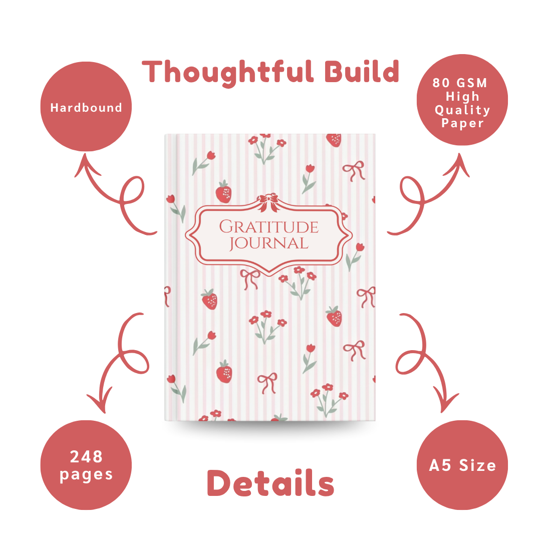 Berry Kisses Gratitude Journal