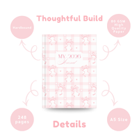 2026 Cute Pink Journal | Aesthetic Daily Diary & Planner