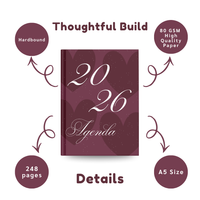 2026 Agenda Planner | Daily & Monthly Planning Notebook