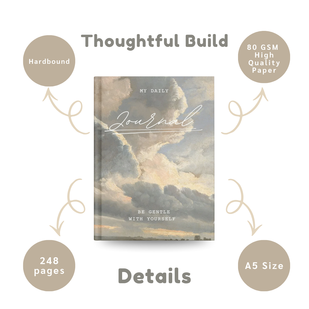 My Daily Journal | Mindful Writing & Self-Care Notebook