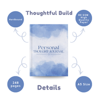 Personal Journal Notebook | Thought, Reflection & Mindfulness Diary