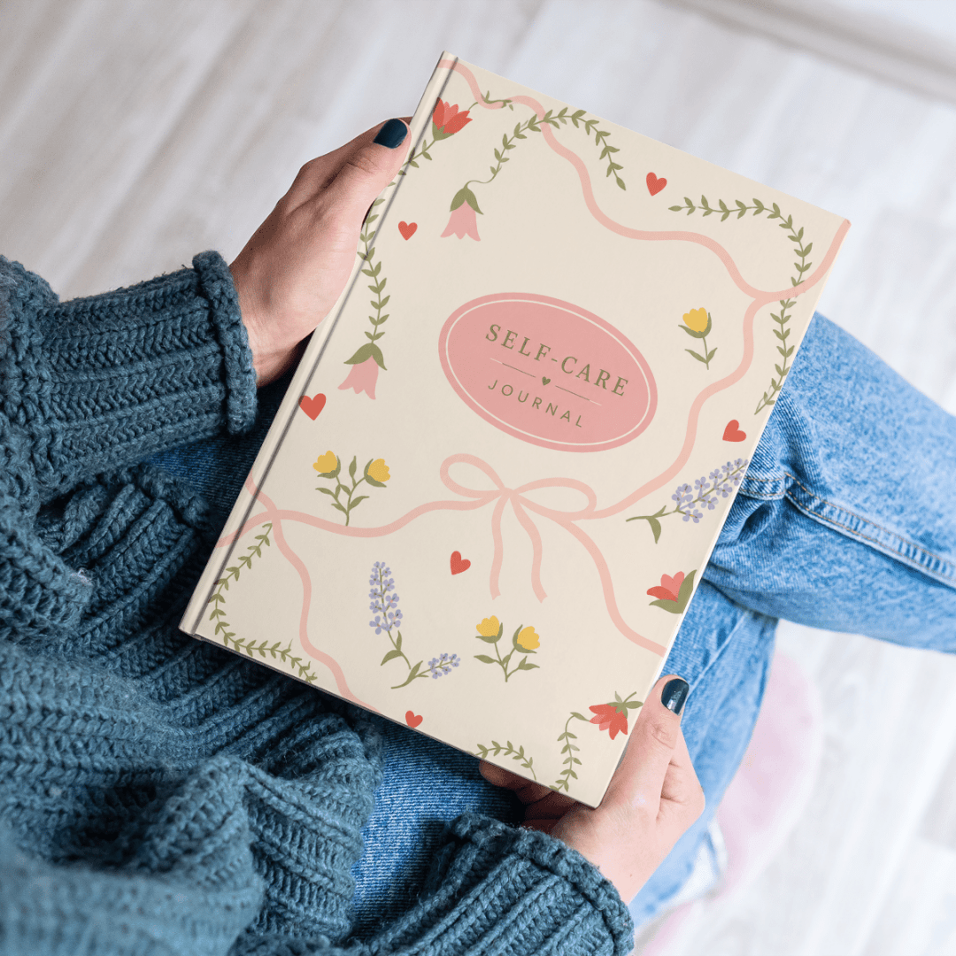 Soft Floral Self-Care & Reflection Journal Diary - Memories InsiteSOFT FLORAL SELF -CARE JOURNAL DIARY