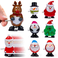 Cute Twistable Spring Santa & Snowman Set  ( SET OF 6)