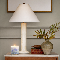 Lavender Floral Scented Candle in Glass Jar