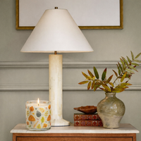 Autumn Leaf Scented Candle in Glass Jar | Cozy Aesthetic Home Décor Candle