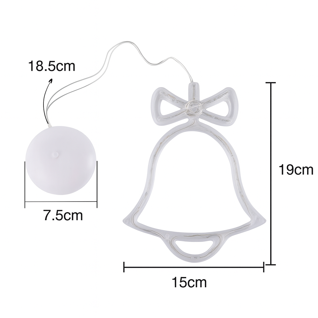 LED Christmas Bell Light