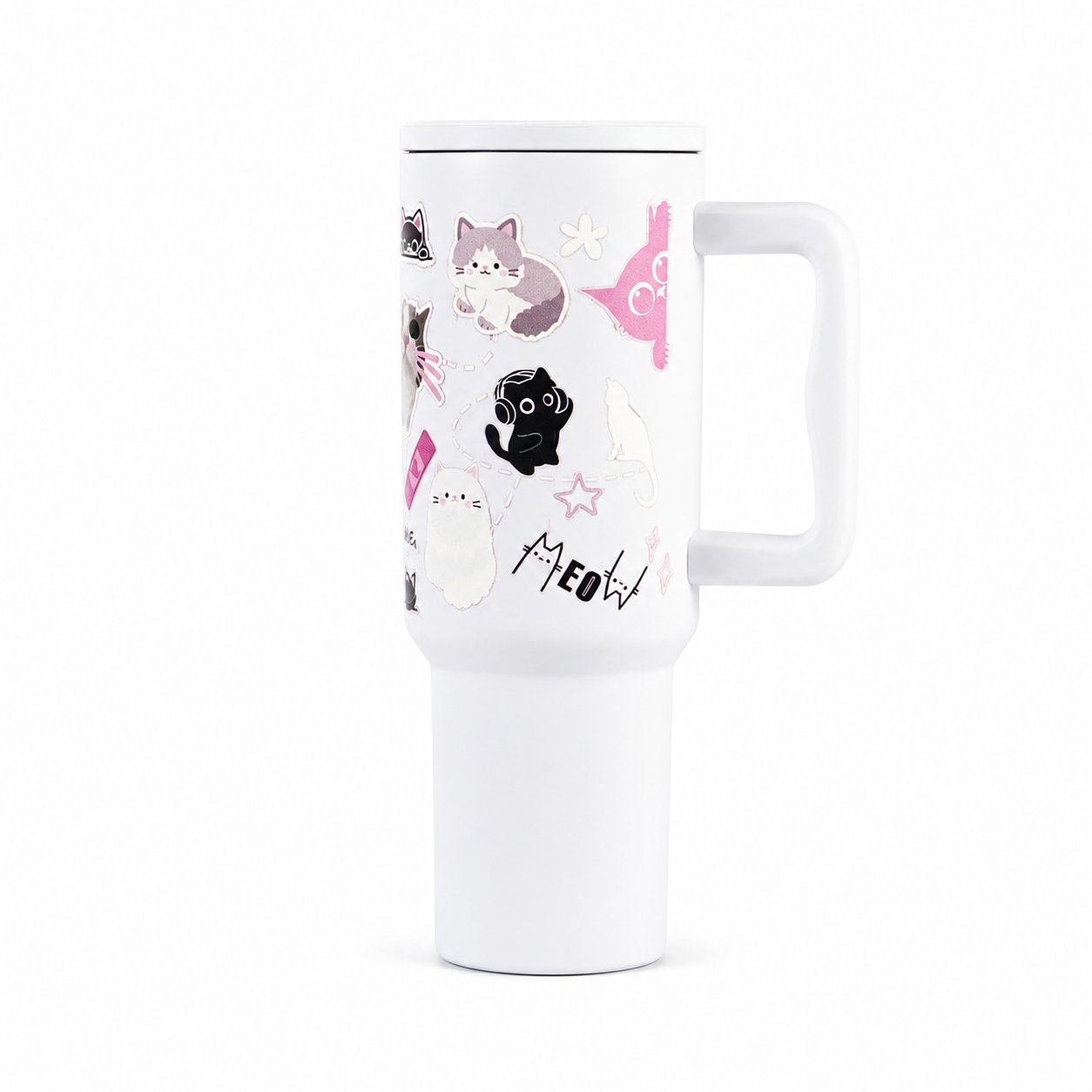 Kitty Paw Tumbler – Leak-Proof & Stylish