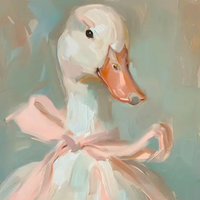 Elegant Swan Acrylic Wall Decor — Pastel Glossy HD Wall Art Frame