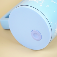 Bow & Sparkle Tumbler — Leakproof & Insulated ( Sky Blue )