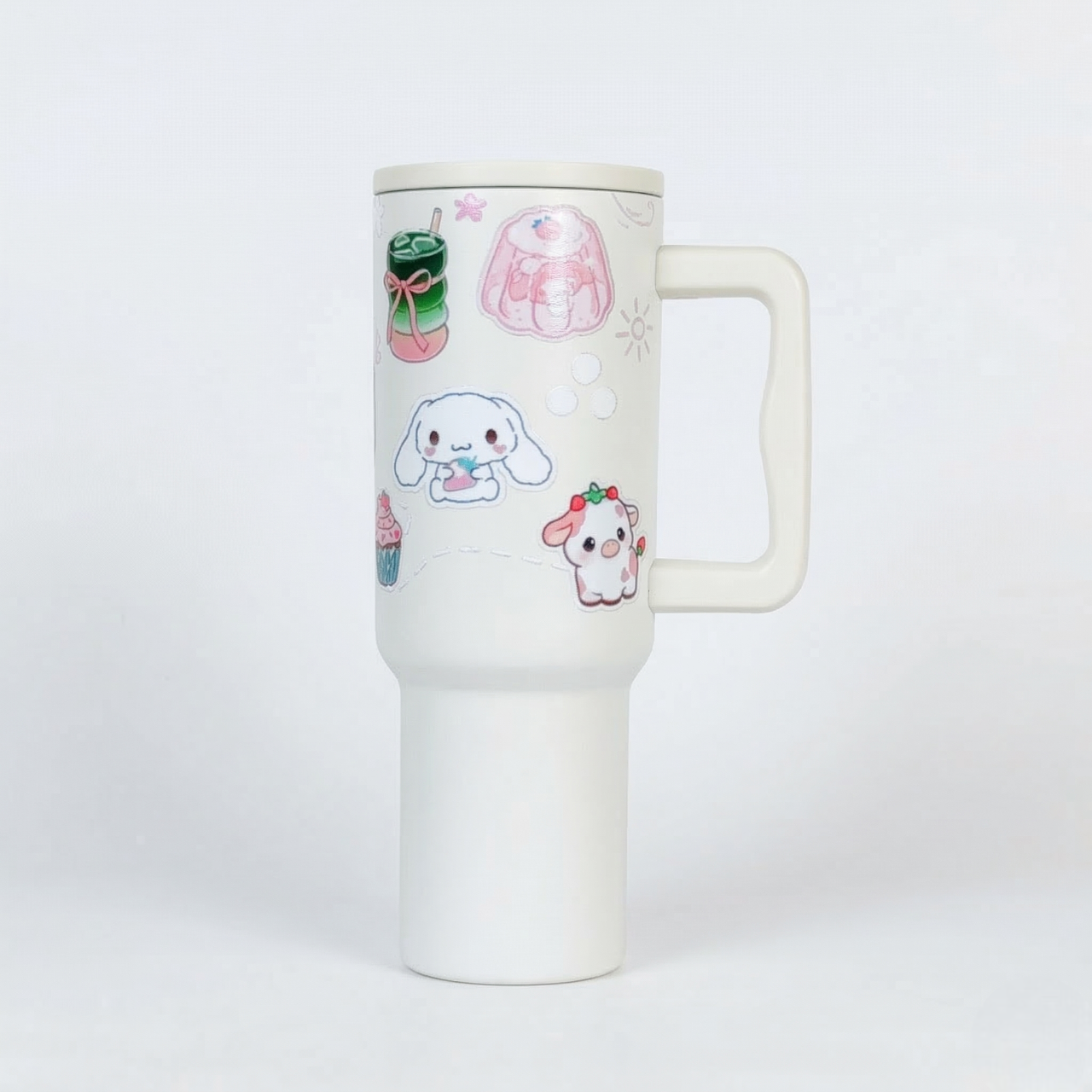 Cute Kawaii Sticker Tumbler