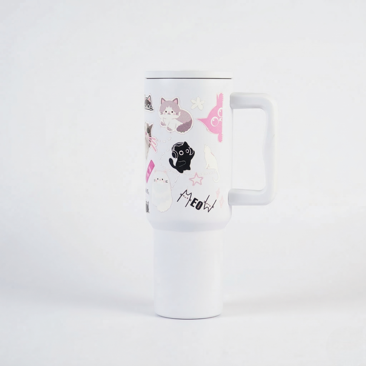 Kitty Paw Tumbler – Leak-Proof & Stylish