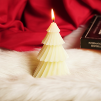 Set of 2 Christmas Tree Scented Candles