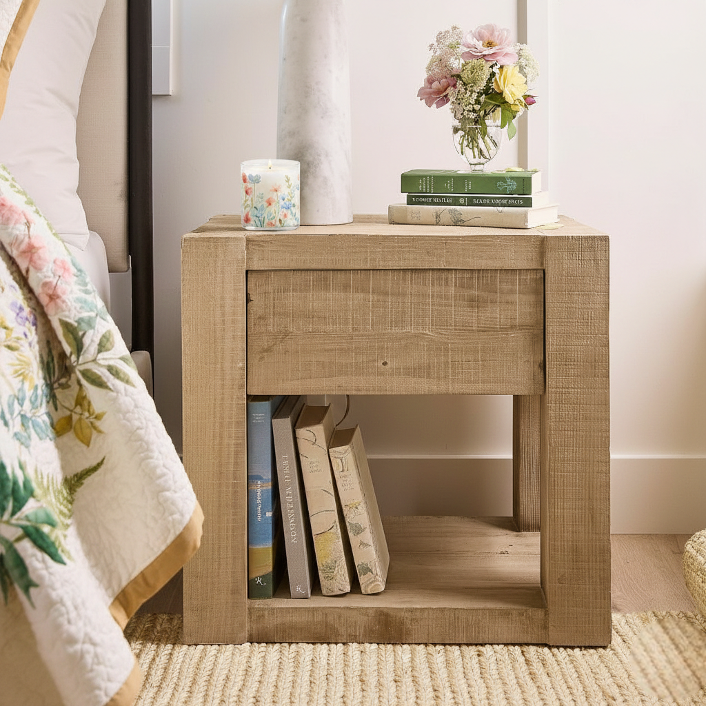 Pastel Wildflower Scented Candle in Glass Jar | Soft Aesthetic Home Décor Candle