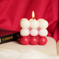 Set-2 Christmas Bubble Cube Candle