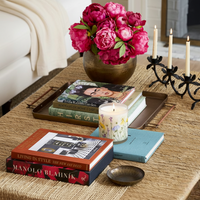 Wild Meadow Floral Scented Candle in Glass Jar | Elegant Home Décor & Relaxing Aroma