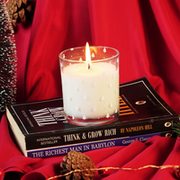 Set-3 Christmas Tree Scented Glass Candles