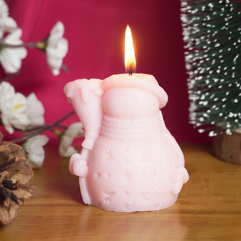 PACK OF 3 Santa Clause scented candles