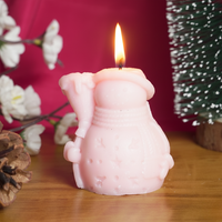 PACK OF 3 Santa Clause scented candles