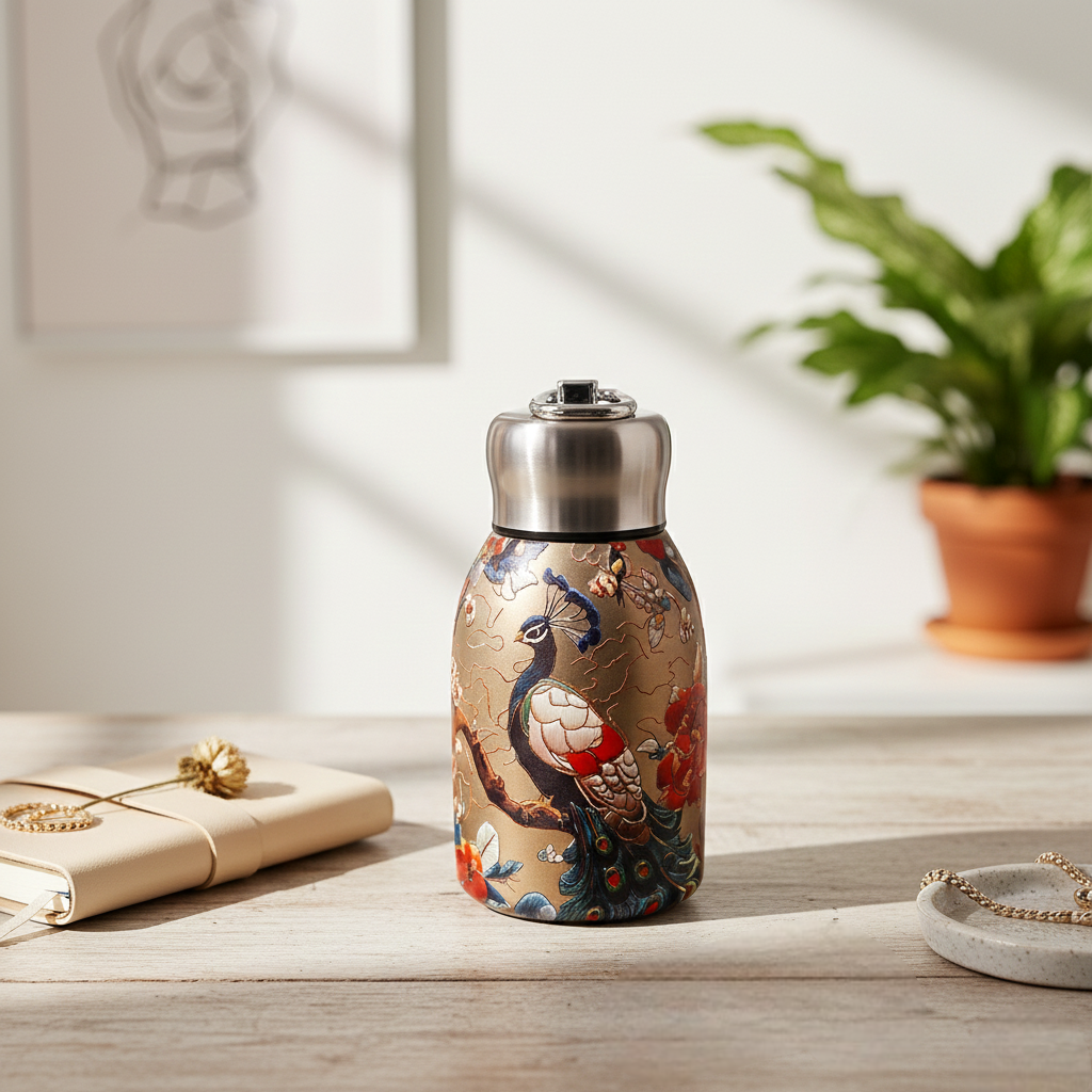 Memories Insite floral Stainless Steel Flask