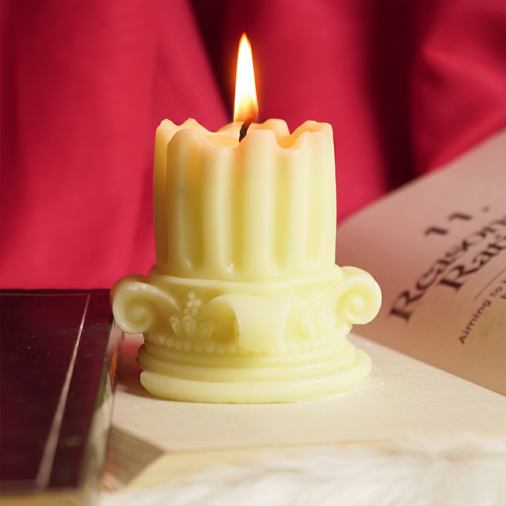 Set-2 Decorative Pillar Candle