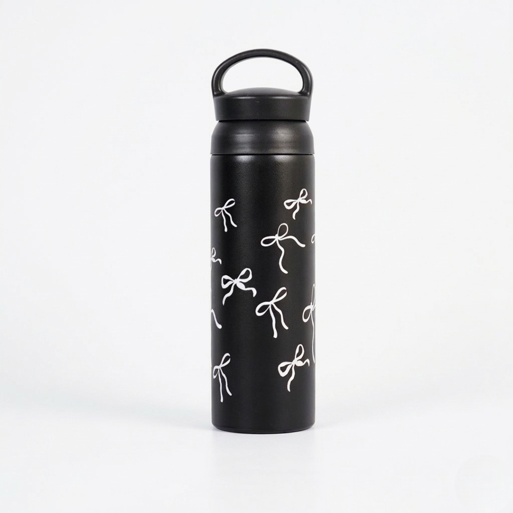 Midnight Elegance Bottle – Timeless Design with Modern Functionality