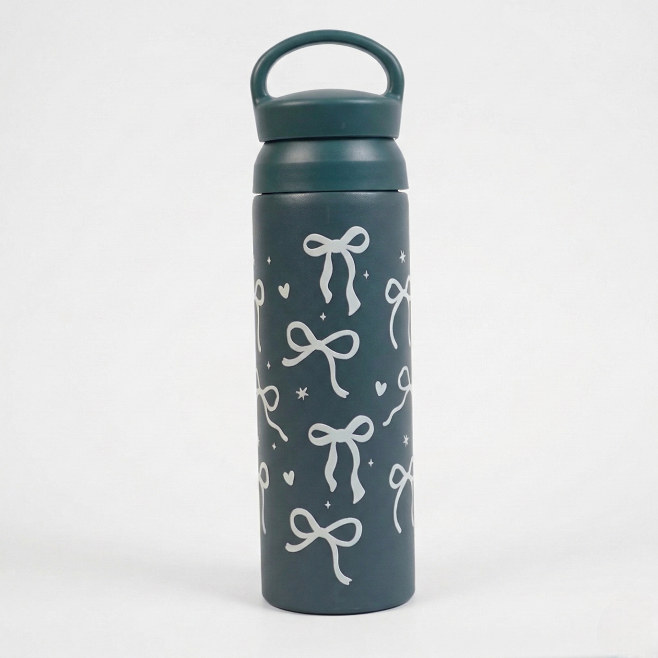 Green Flow Bow Tumbler