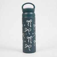 Green Flow Bow Tumbler