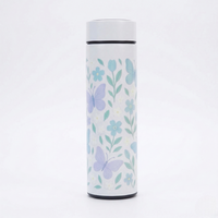 Butterfly Print Stainless Steel Water Bottle
