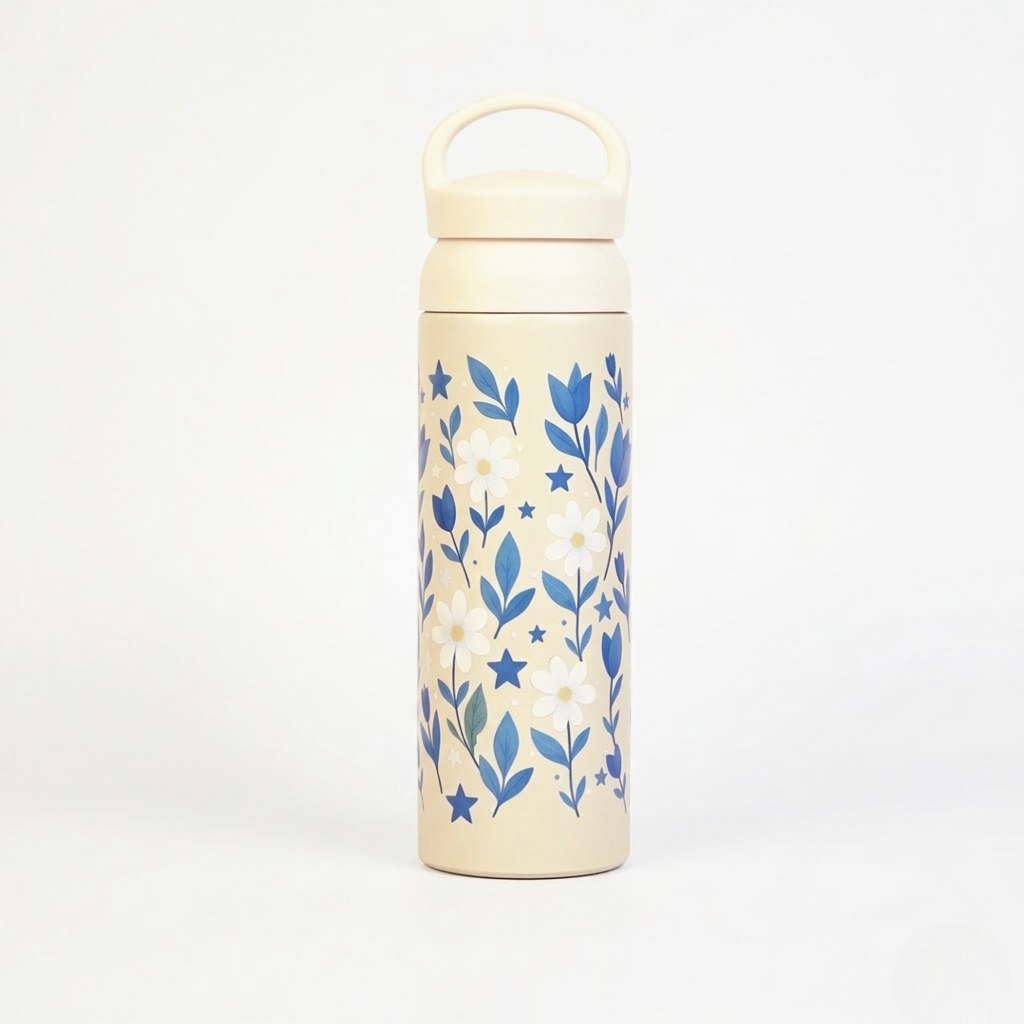Floral Stainless Steel Insulated Tumbler