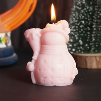 PACK OF 3 Santa Clause scented candles