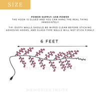 MEMORIES INSITE™BRANCH LIGHT CHERRY BLOSSOM TREE BRANCH LIGHTING