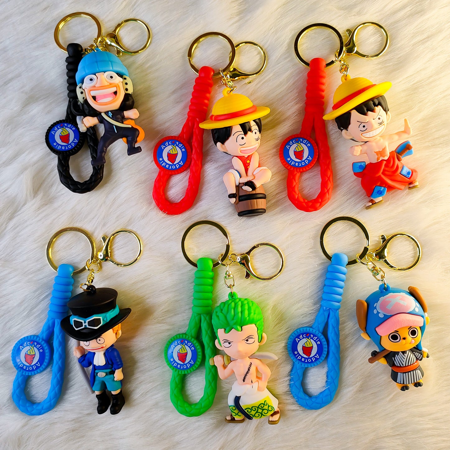 Anime character keychains ( pack of 1 )