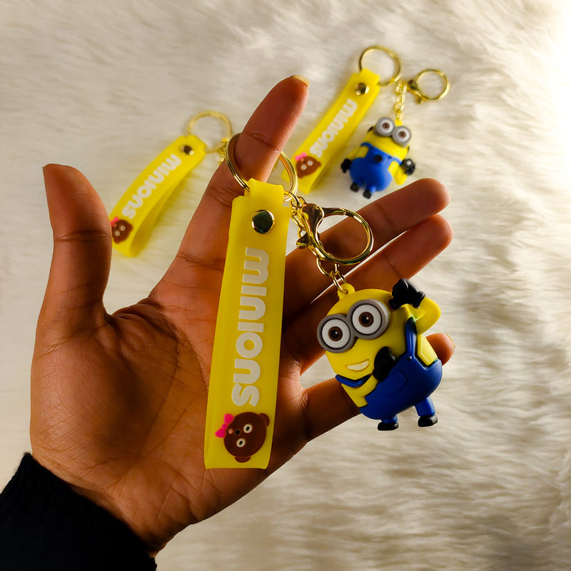 Yellow Cartoon keychain