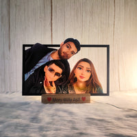 Personalized Cartoon Portrait Photo Frame Night Light