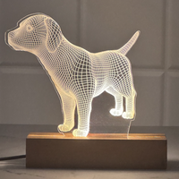 PawGlow 3D Dog Lamp – Loyal Light, Tail-Wagging Charm