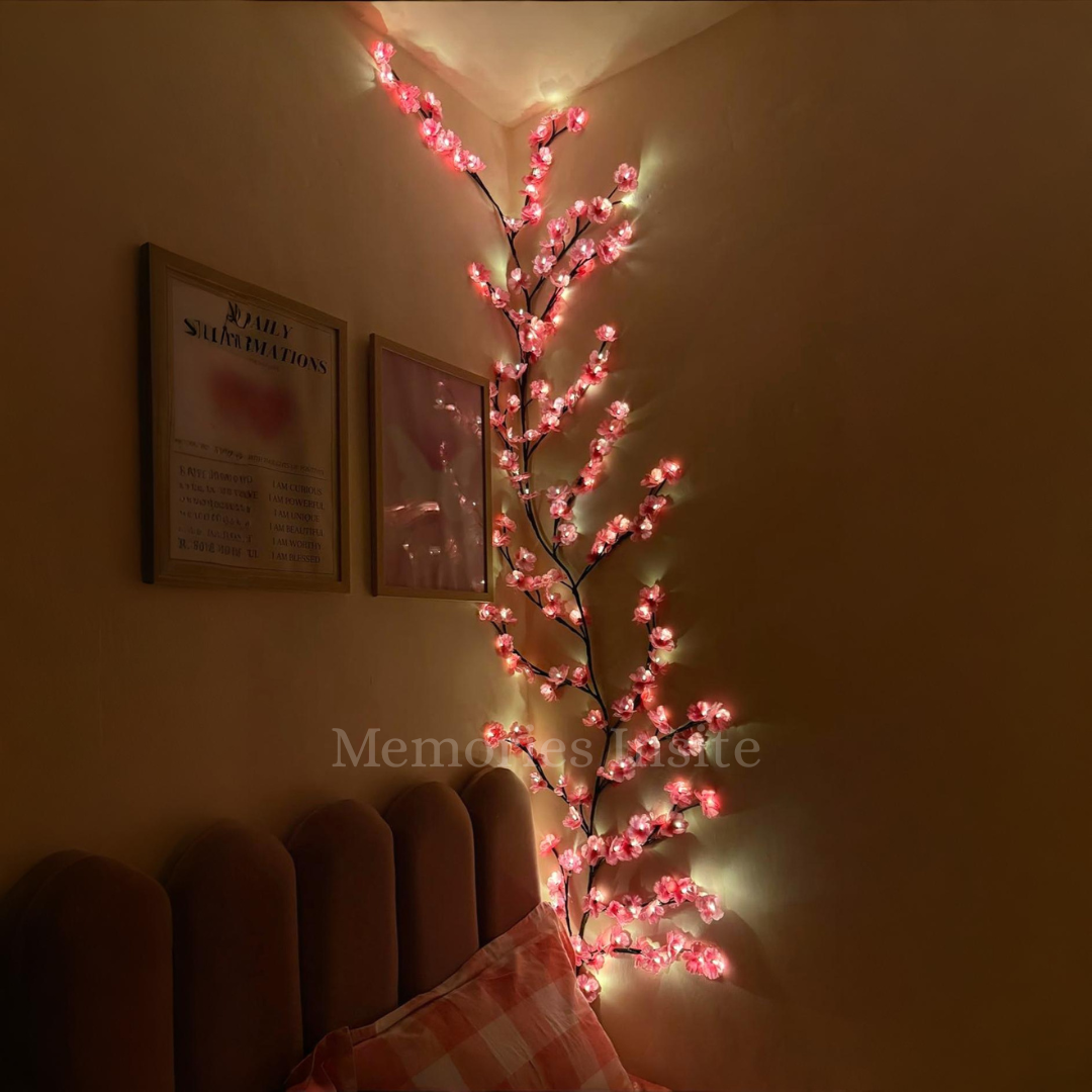 MEMORIES INSITE® BRANCH LIGHT CHERRY BLOSSOM TREE BRANCH LIGHTING