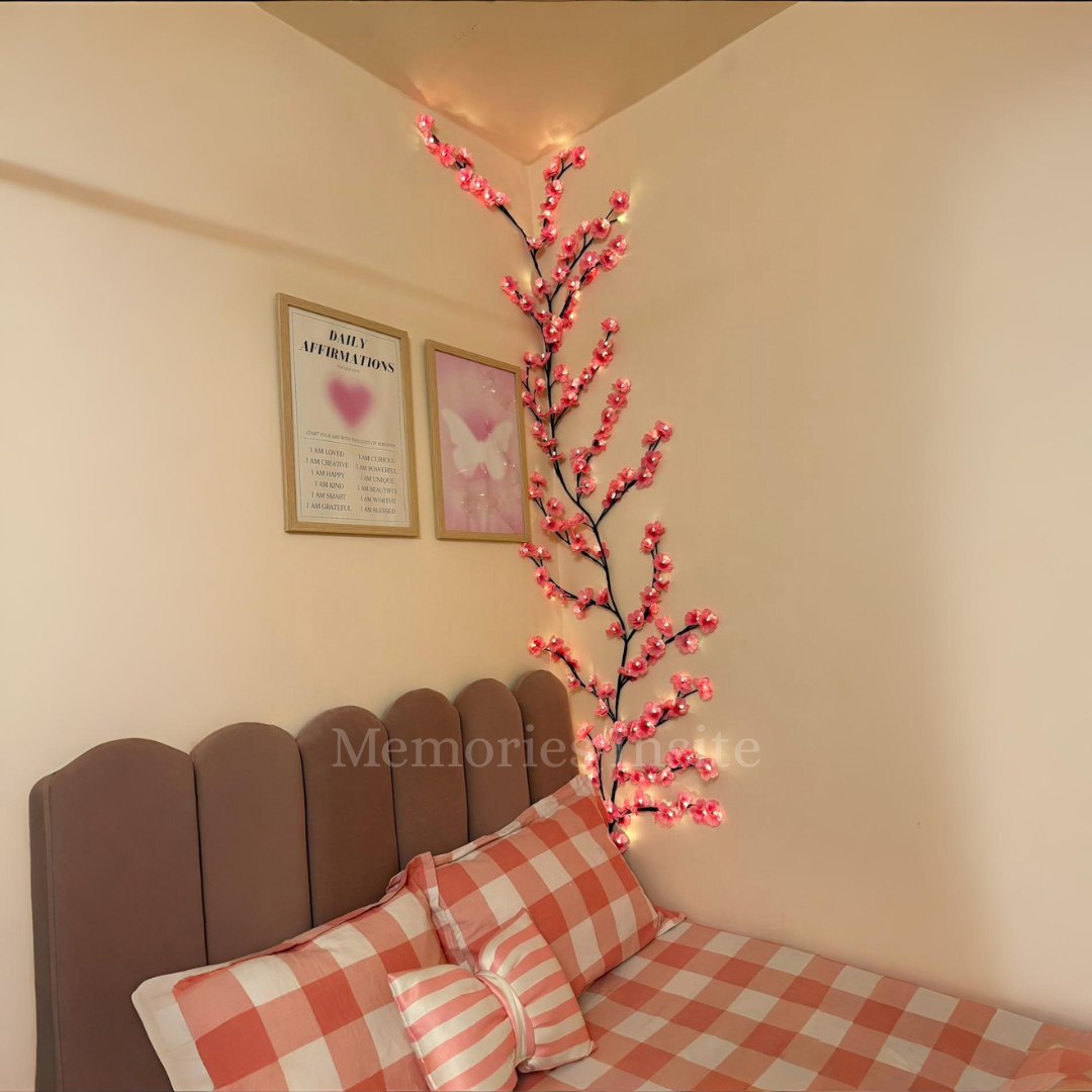 MEMORIES INSITE® BRANCH LIGHT CHERRY BLOSSOM TREE BRANCH LIGHTING