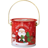 Santa Claus Christmas Candy Round Box