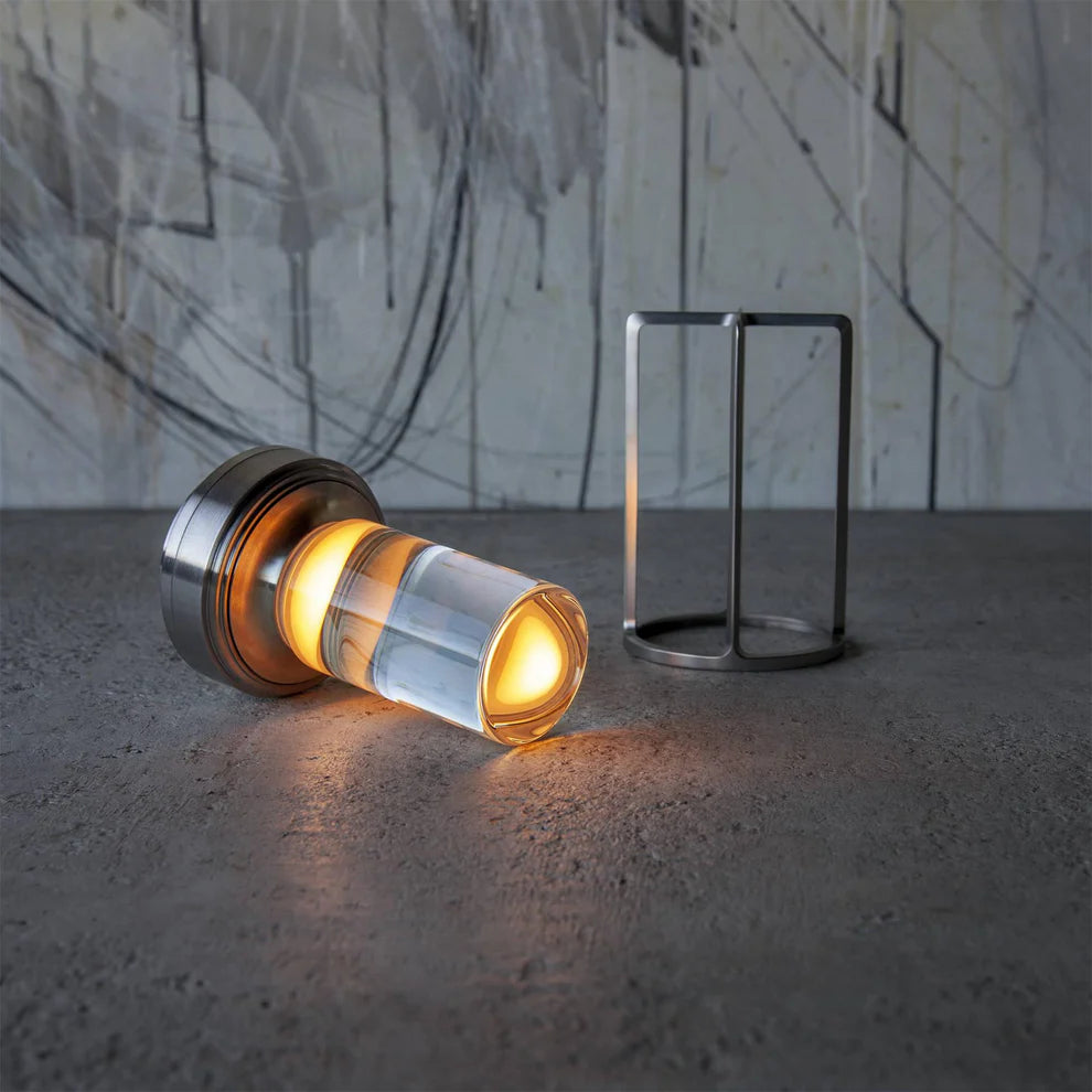 Modern Lantern™ Cordless Crystal Lamp