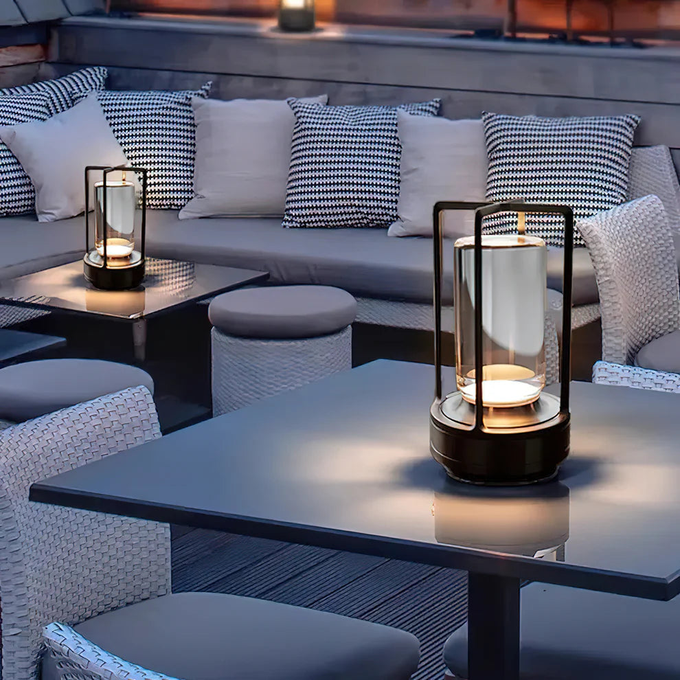 Modern Lantern™ Cordless Crystal Lamp