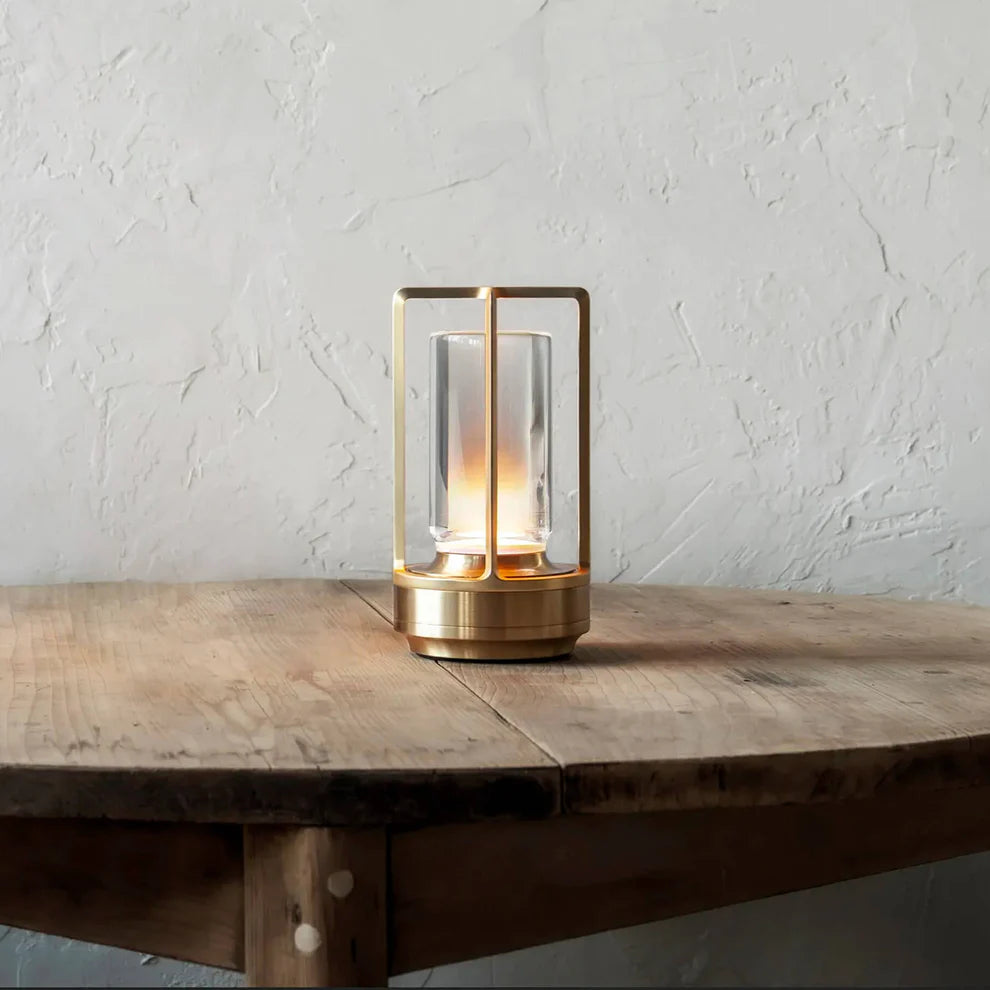 Modern Lantern™ Cordless Crystal Lamp