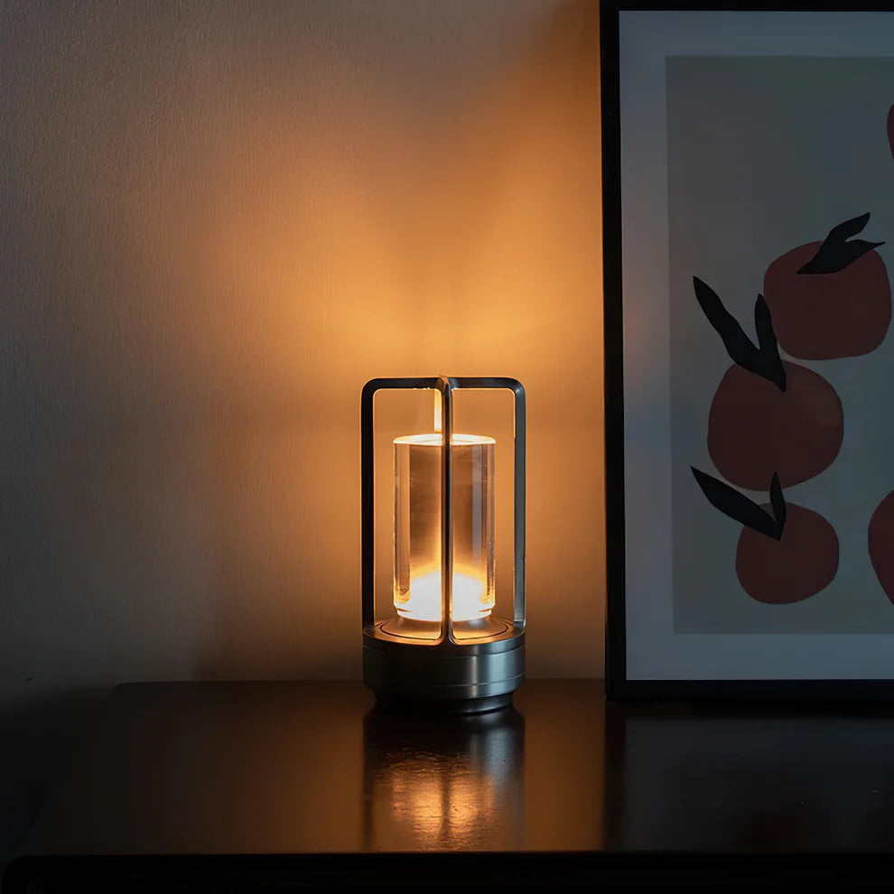 Modern Lantern™ Cordless Crystal Lamp